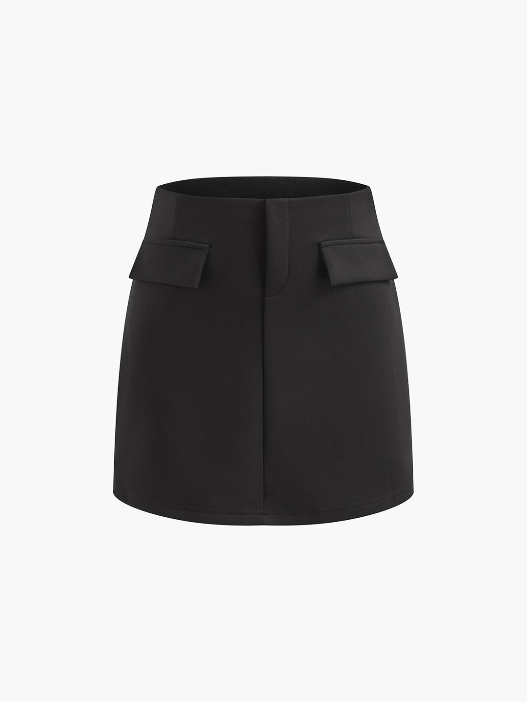 Ensemble Jupe Sans Manches à Poches Étroite