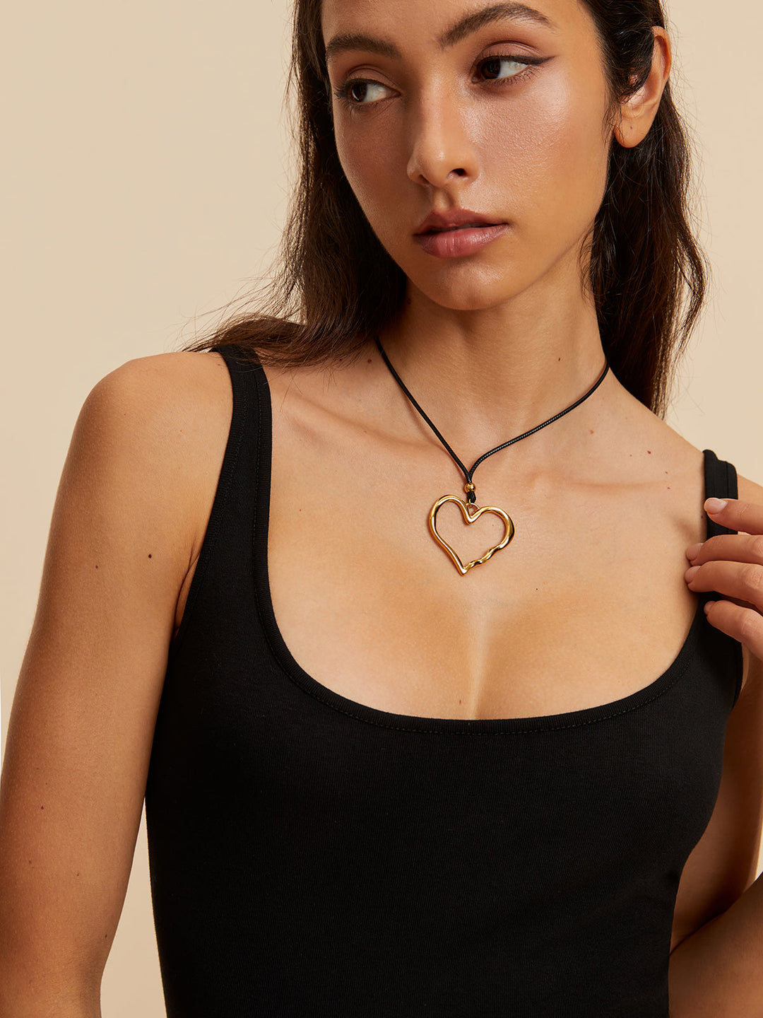 Collier Cœur Creux