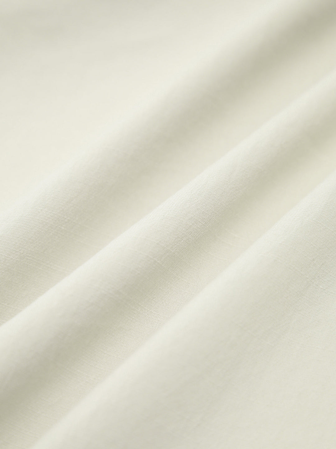 Jupe Midi fendue avec décor nœud en coton et lin