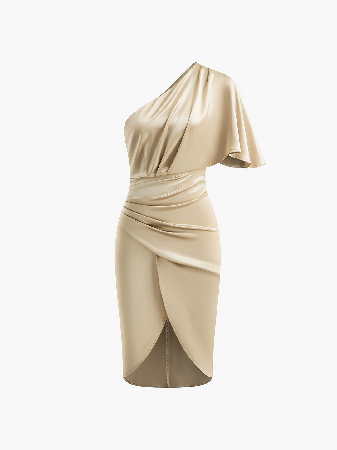 Robe à Volants Asymétrique