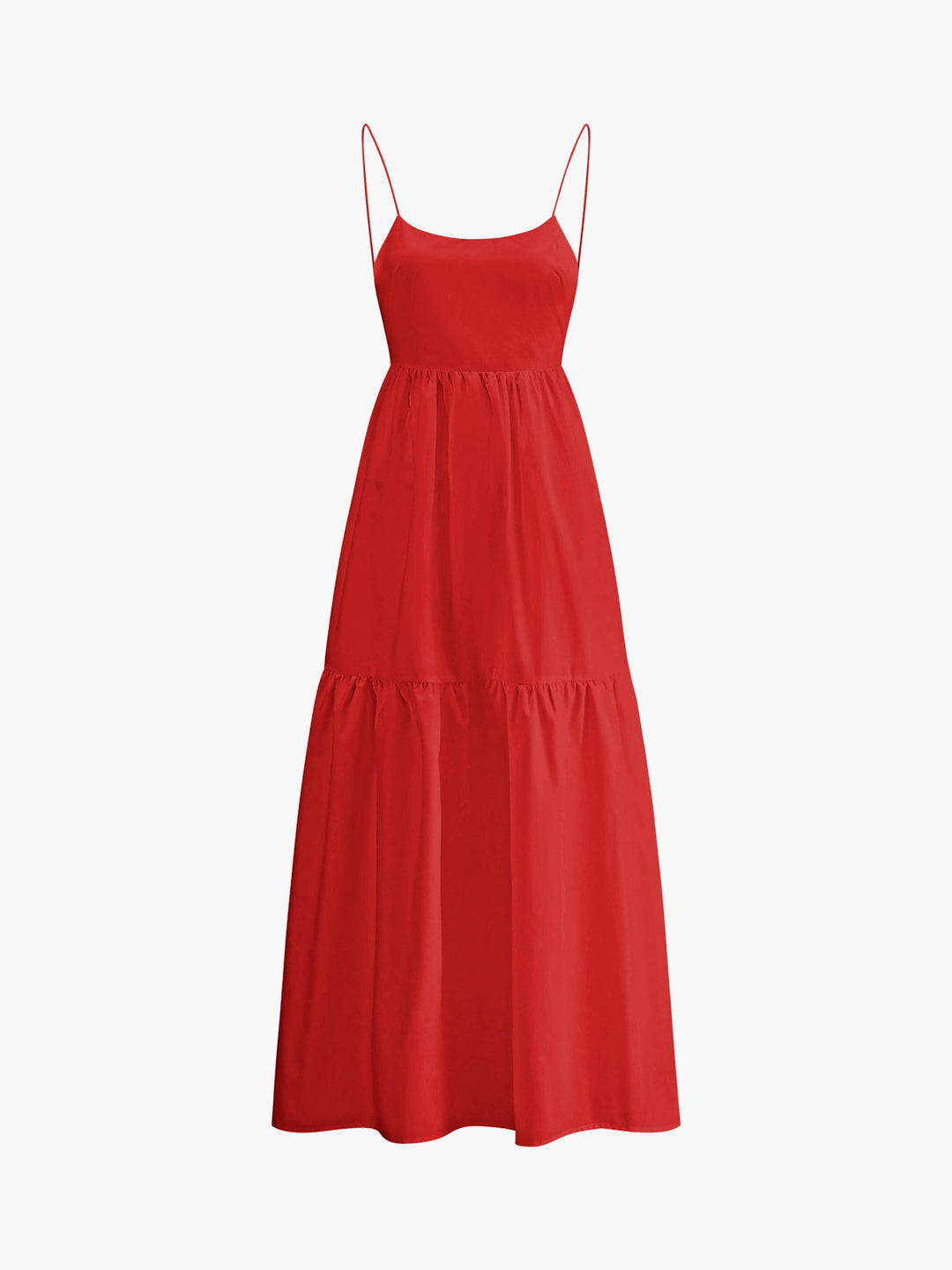 Robe longue dos nu unie