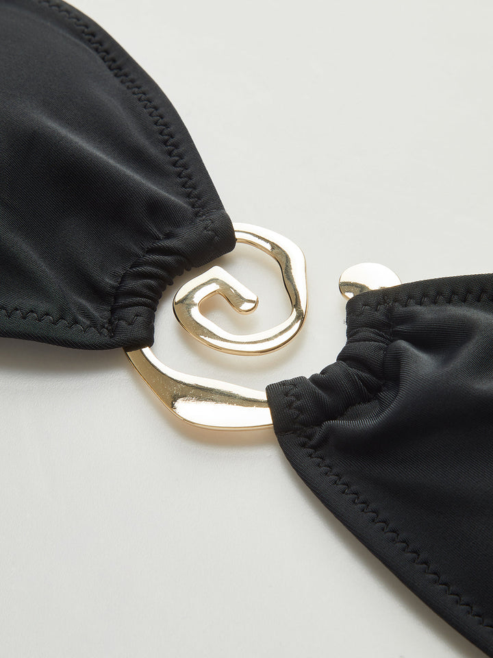 Ensemble Bikini Spirale Dorée