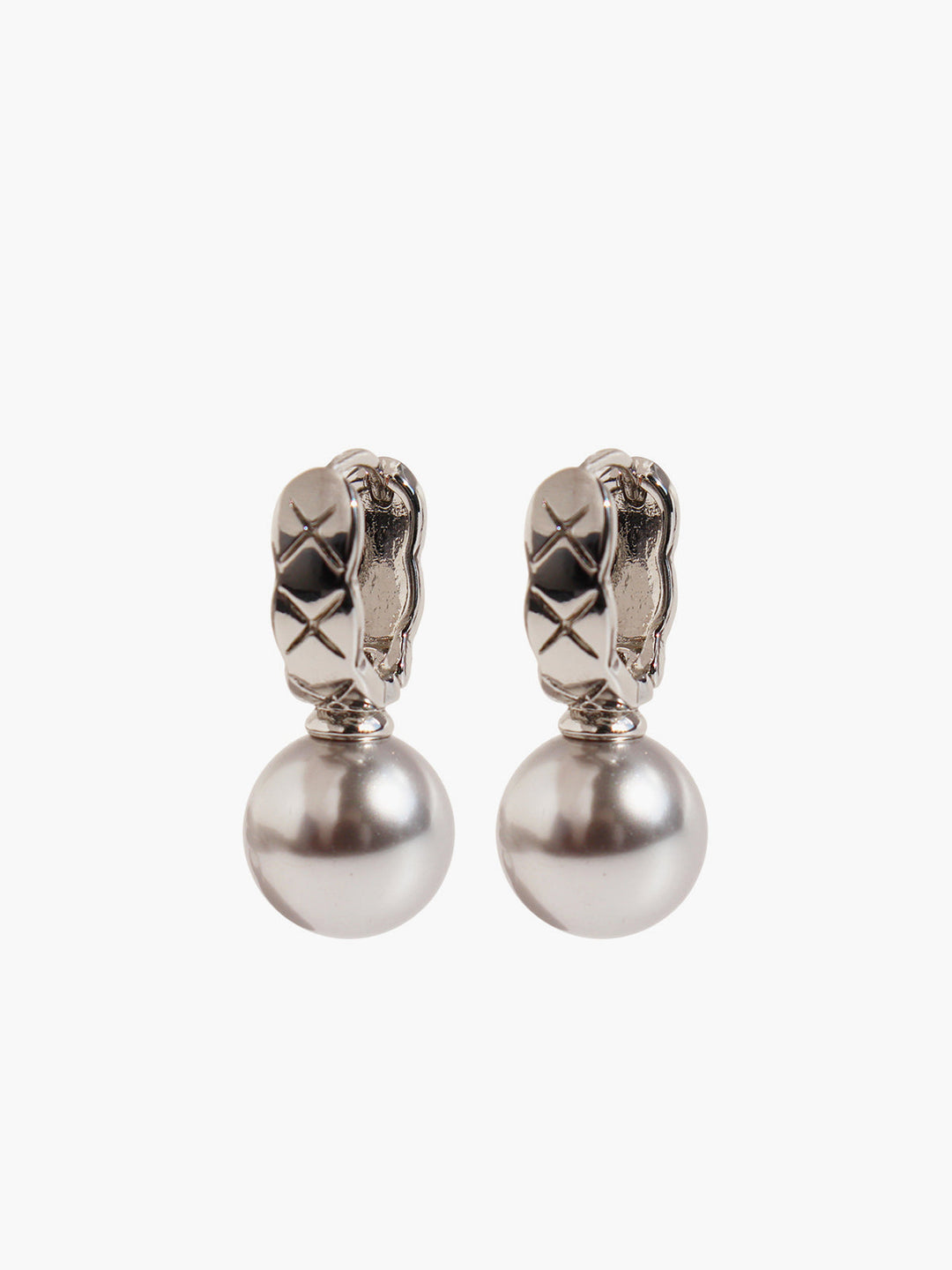 Boucles d'oreilles forme losange en U