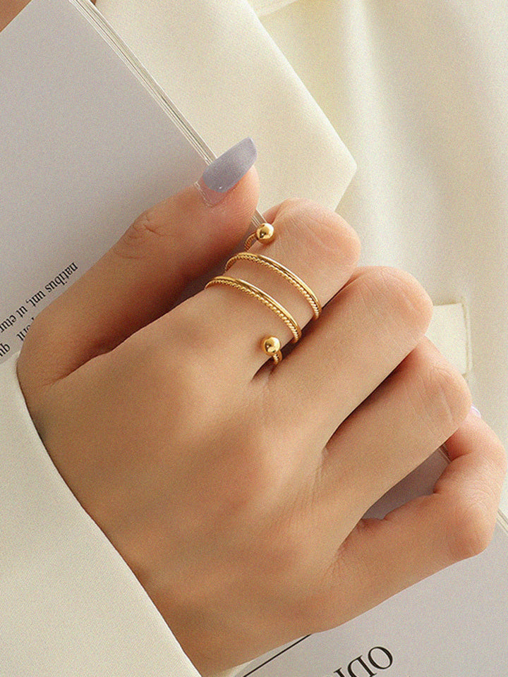 Bague Rotative Double Couche Printanière