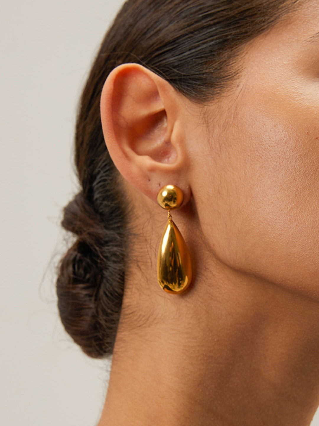 Boucles d'oreilles goutte d'eau