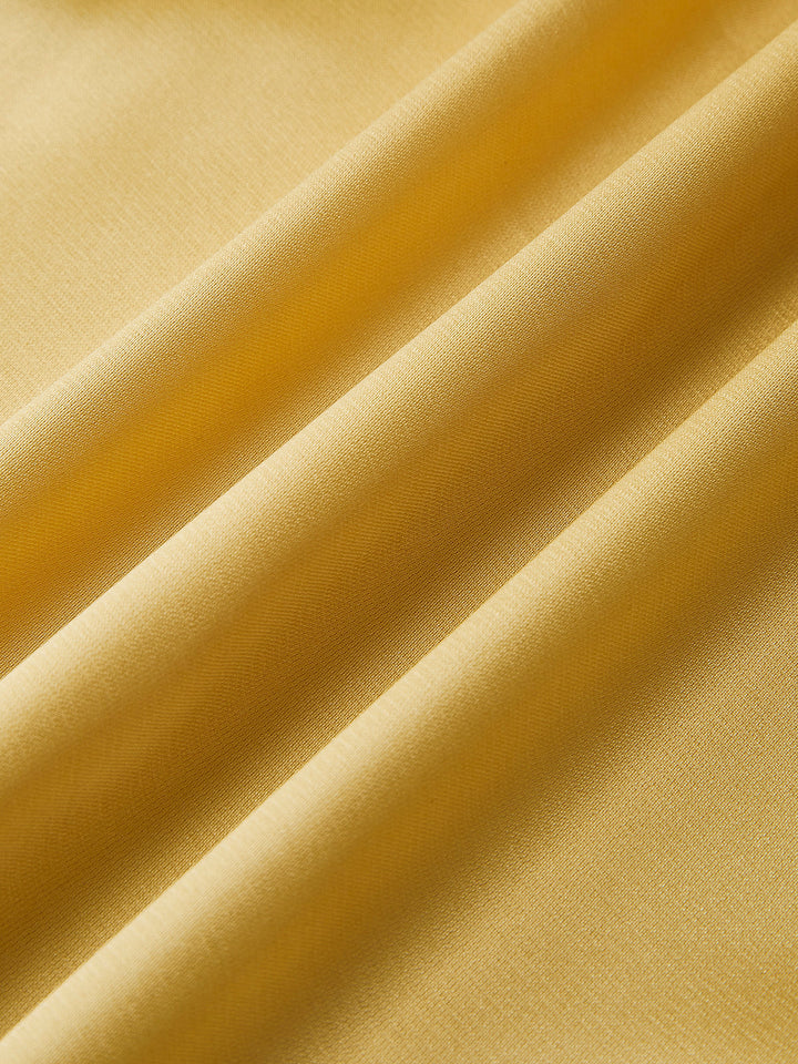 Robe Longue Dos Nu Asymétrique à Volants