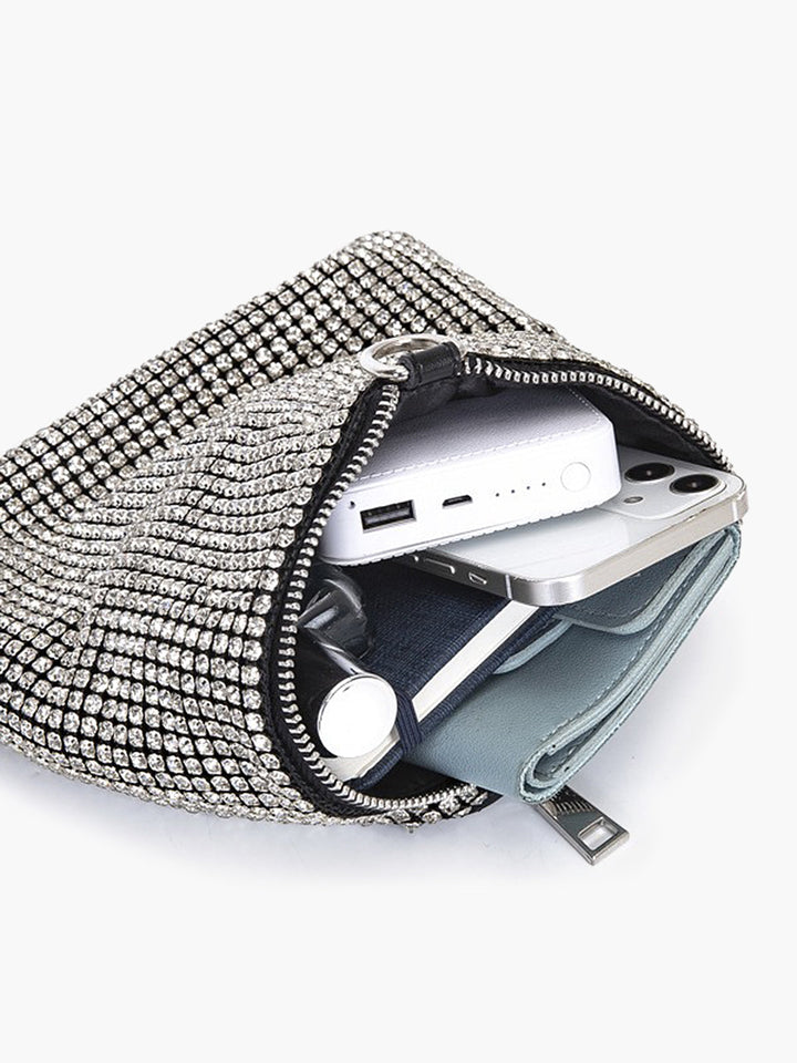 Sac Mini Triangle Strass