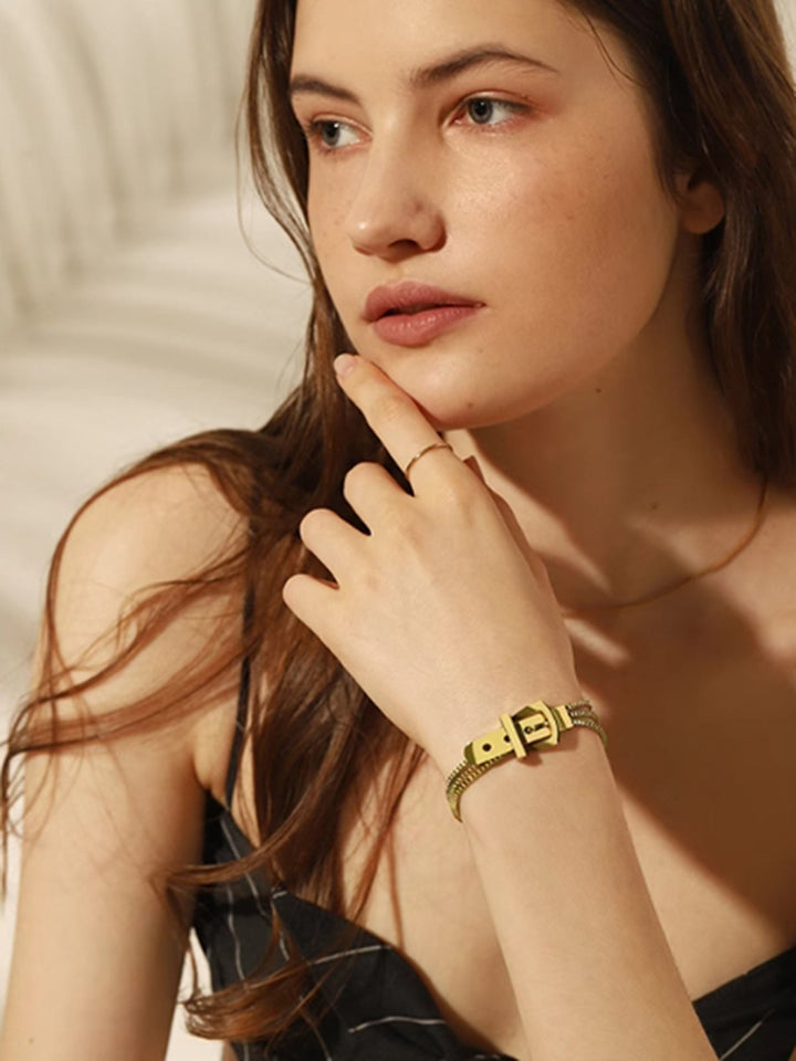 Bracelet Triple Chaîne Unisexe