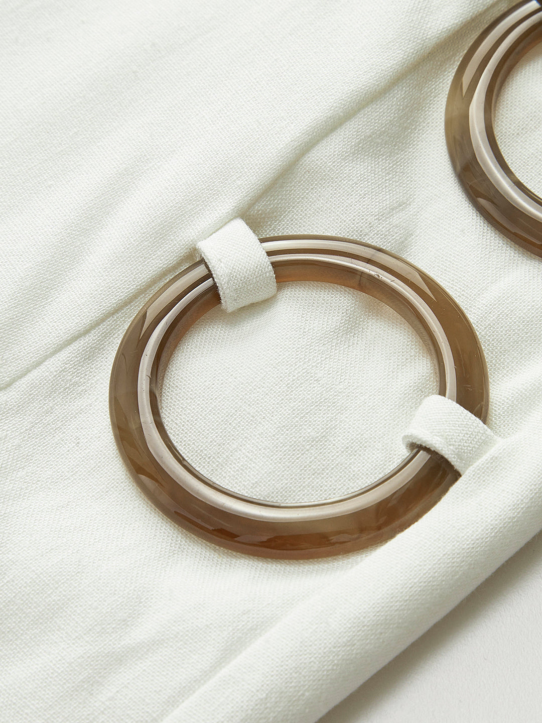 Robe sans manches avec découpe O-Ring