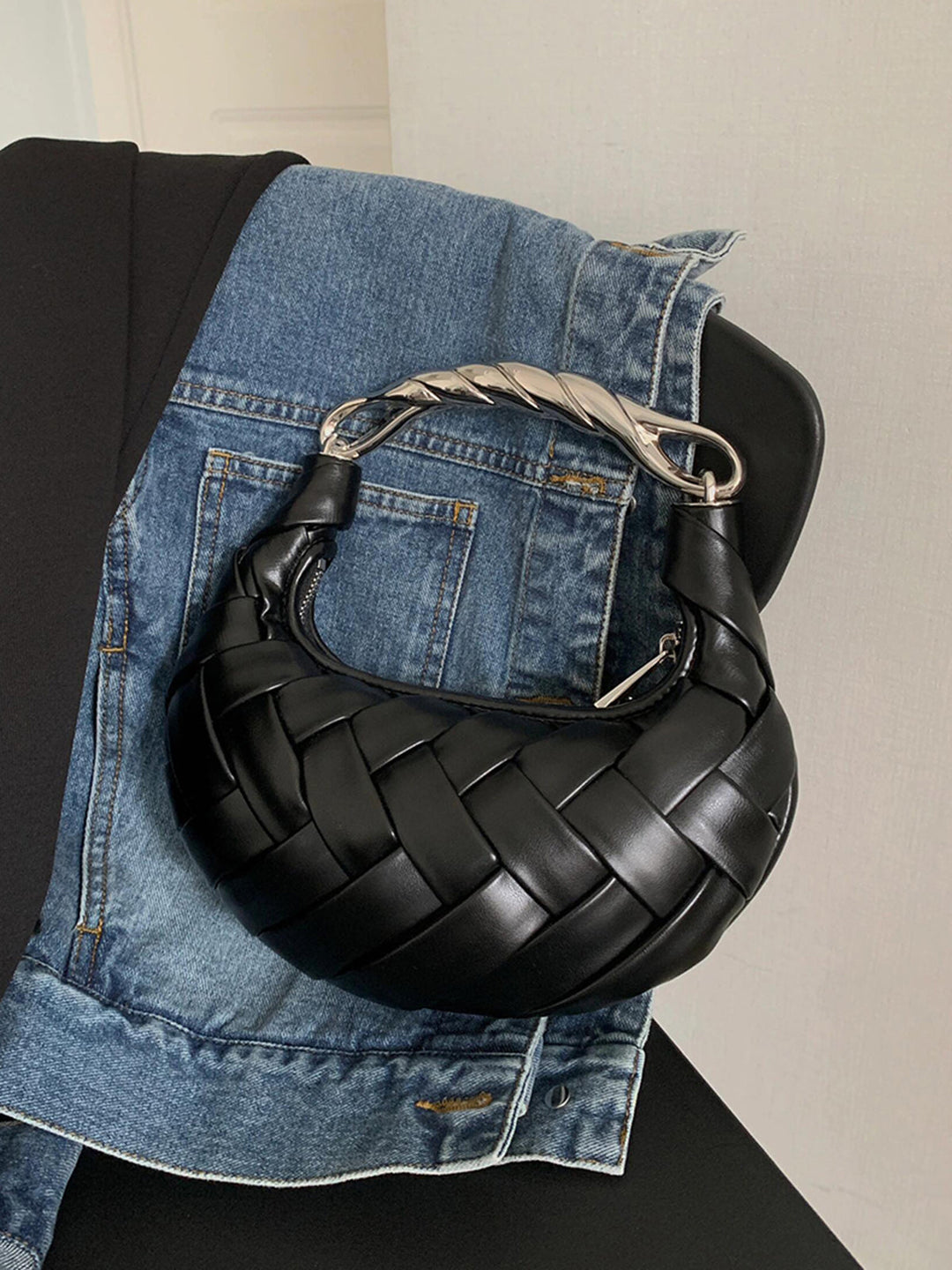 Sac tressé tressé