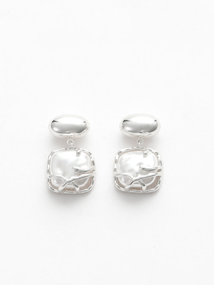 Boucles d'oreilles pendentif avec perles baroques