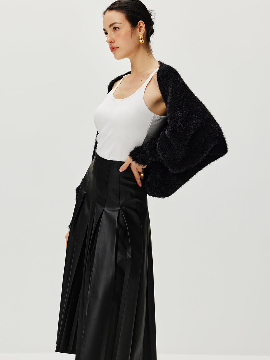 Shrug Cardigan Peluche