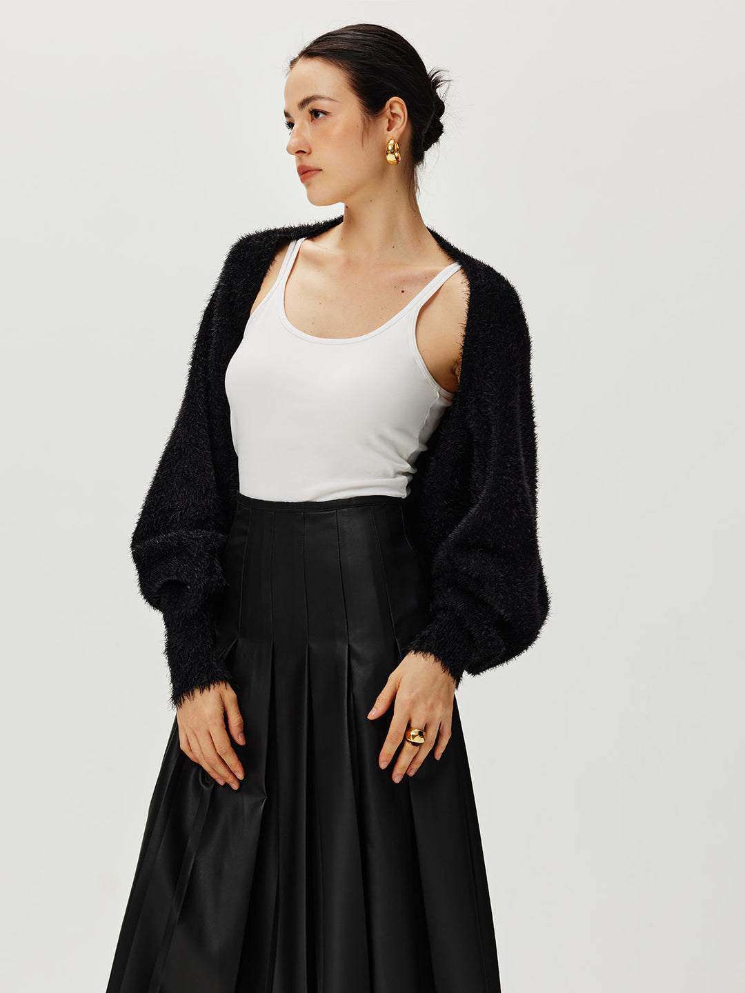 Shrug Cardigan Peluche