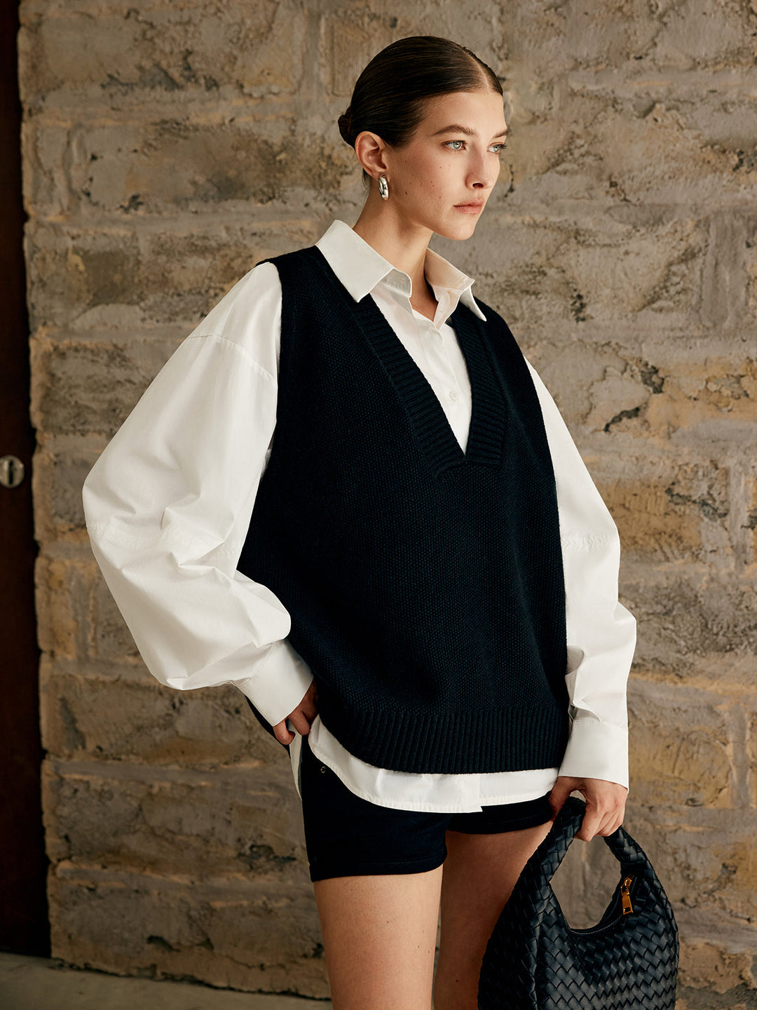 Gilet Pull Uni