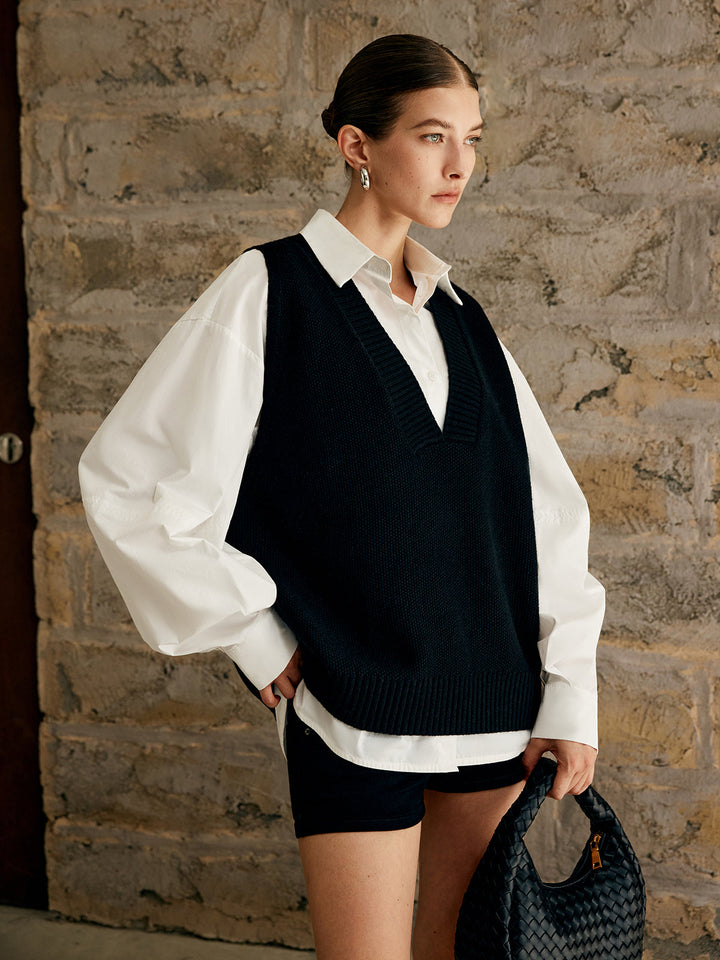 Gilet Pull Uni