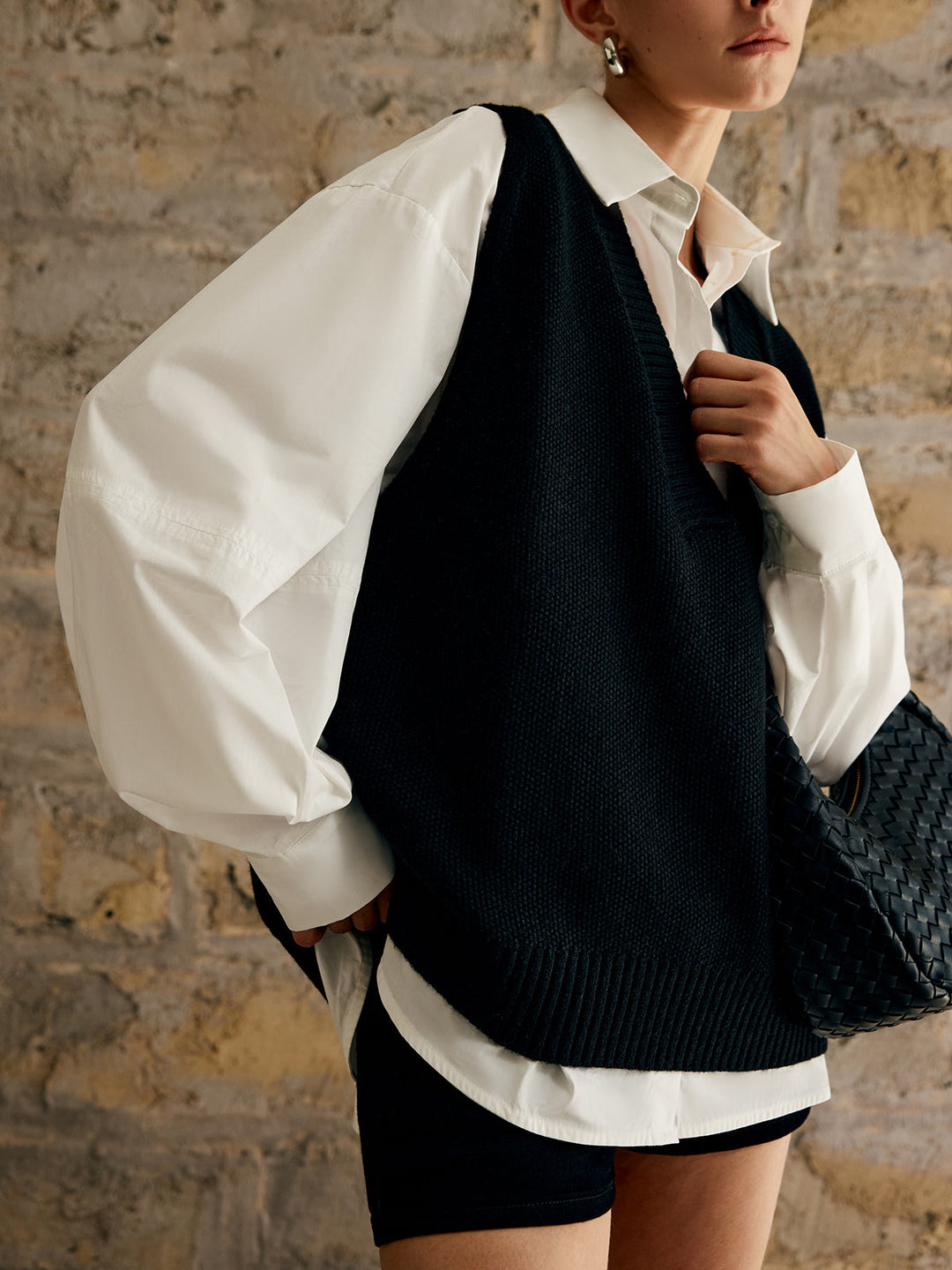 Gilet Pull Uni