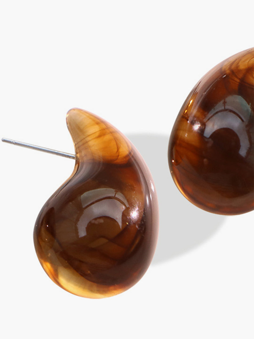 Boucles d'oreilles Virgule Rétro