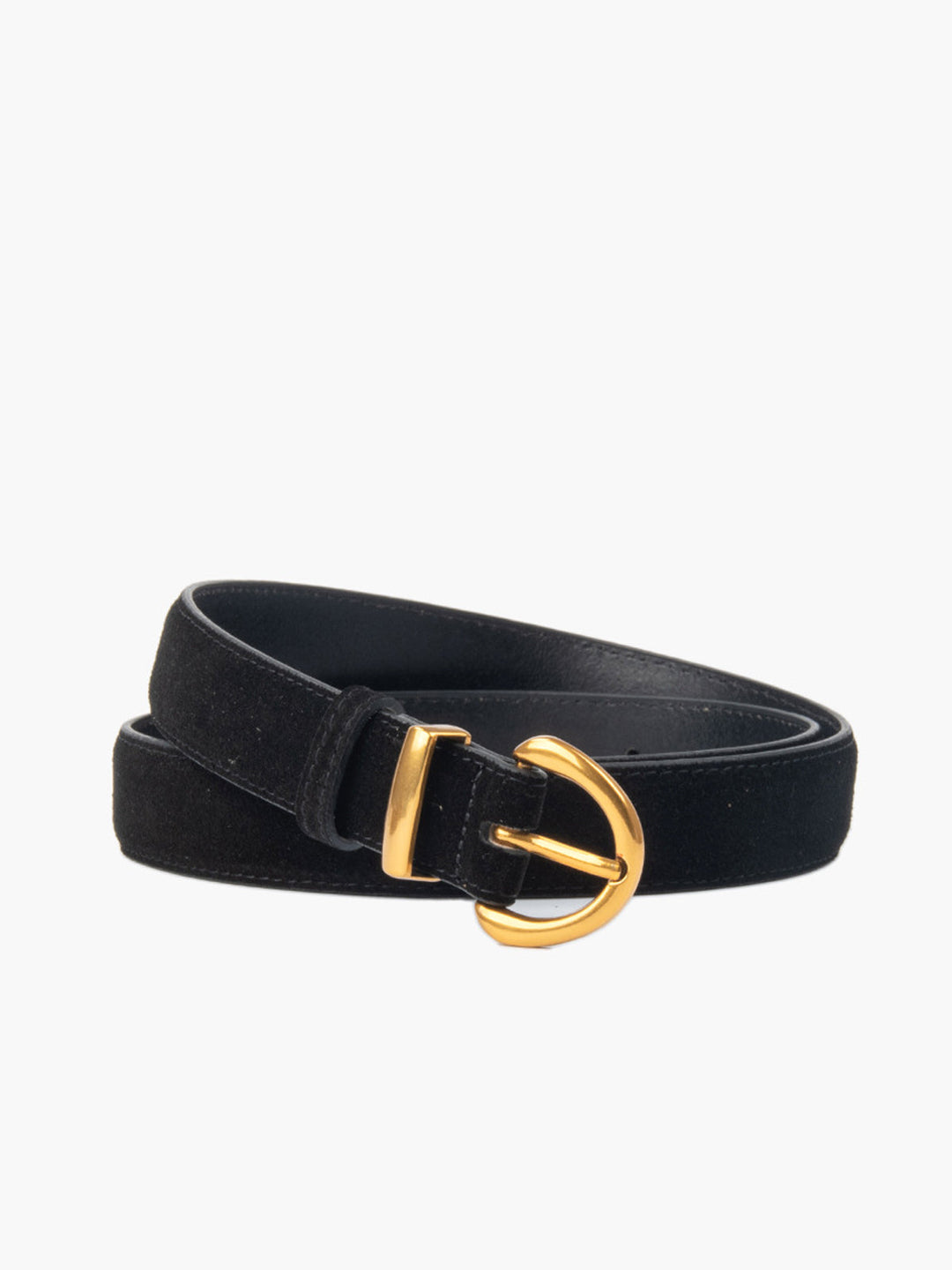 Ceinture en cuir à boucle souple