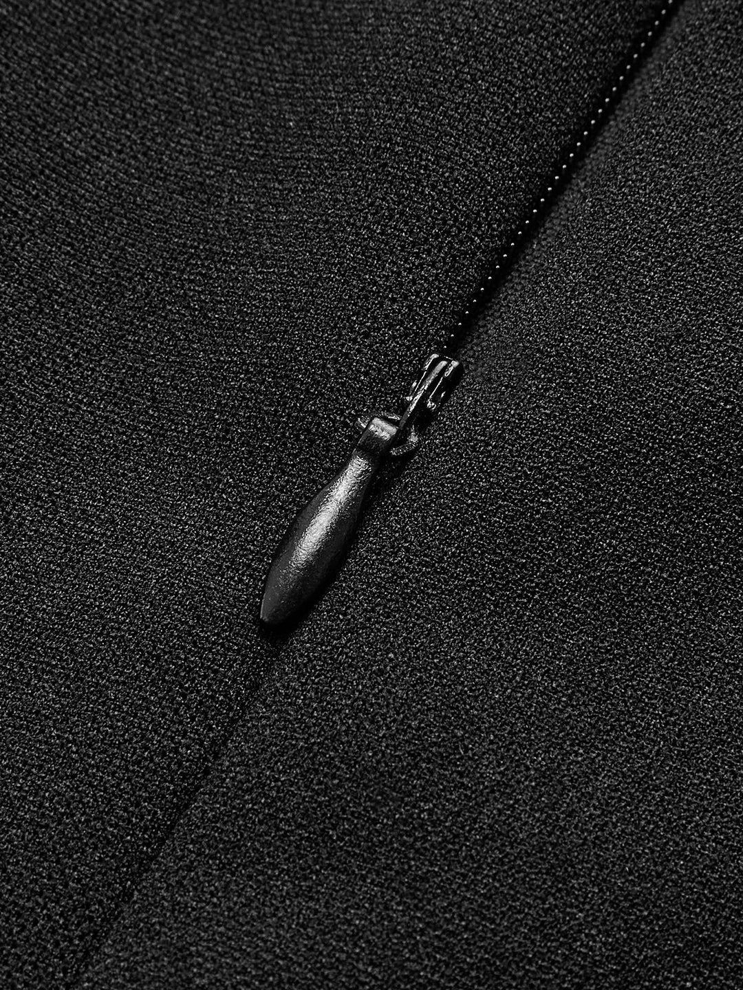 Robe Plissée à Décoration Perles Col Carré