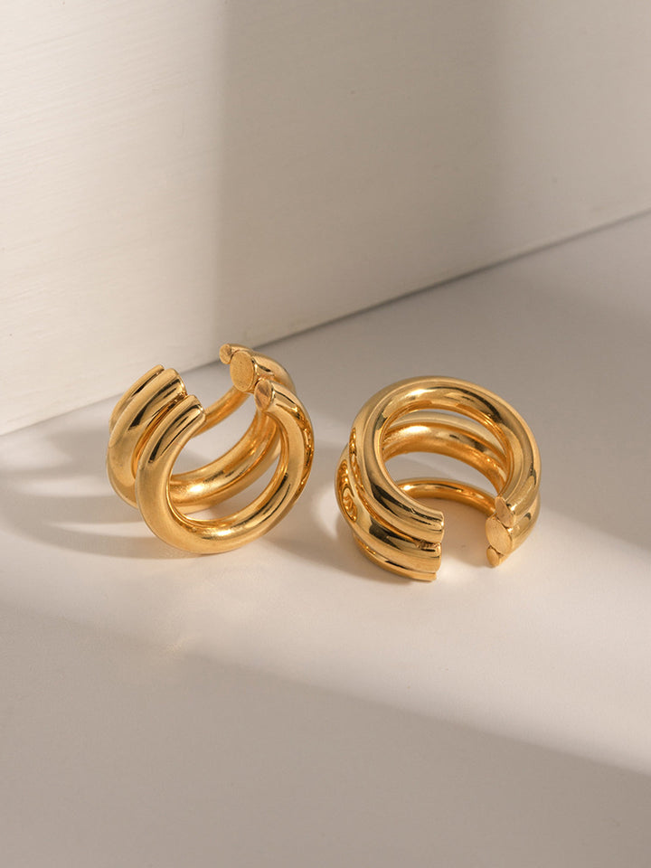 Manchette d'oreille Chubby Triple Couche