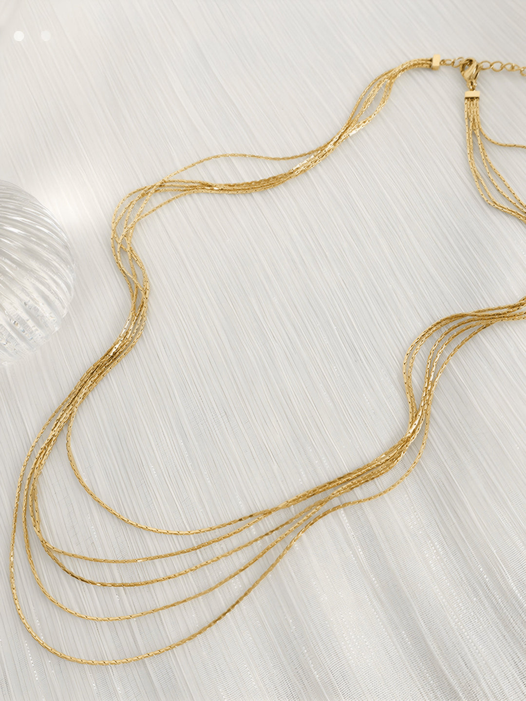 Collier Doré Empilable