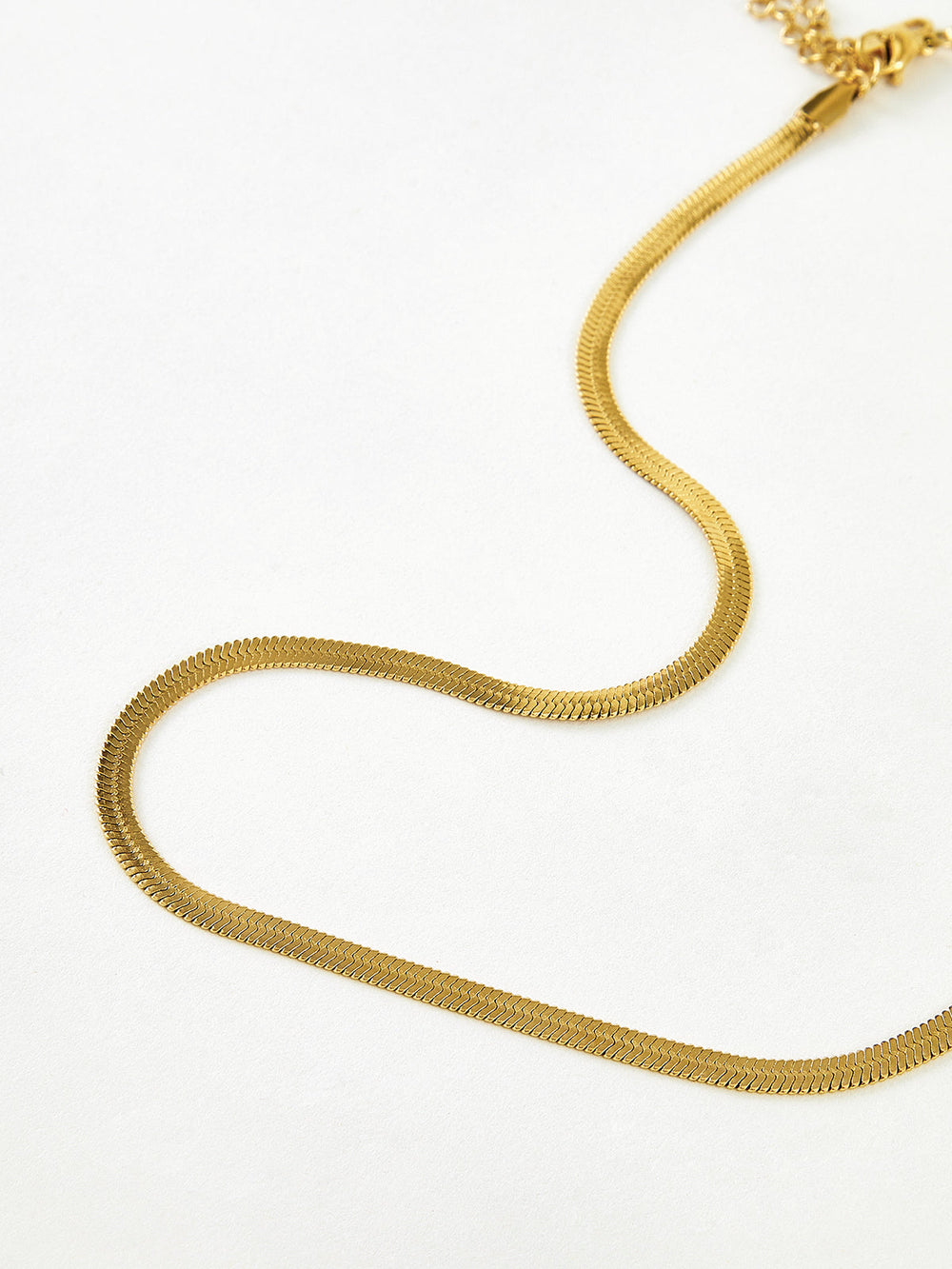 Collier Chaîne Serpent Minimaliste