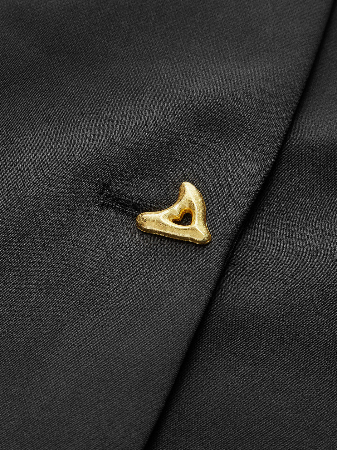 Blouse tendance à col en V boutonnée