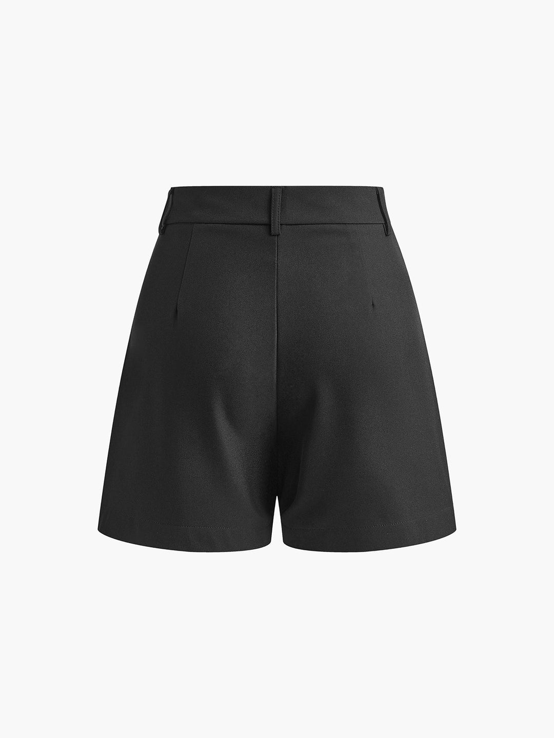Shorts mi-taille semi-transparents sans ceinture