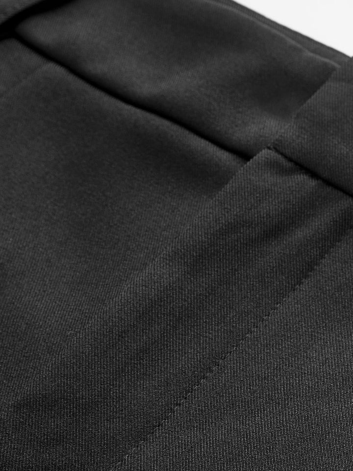 Shorts mi-taille semi-transparents sans ceinture