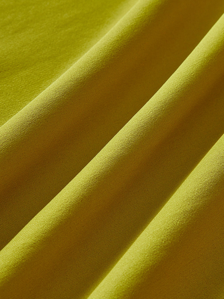 Robe Longue Fendue à Bretelles Croisées