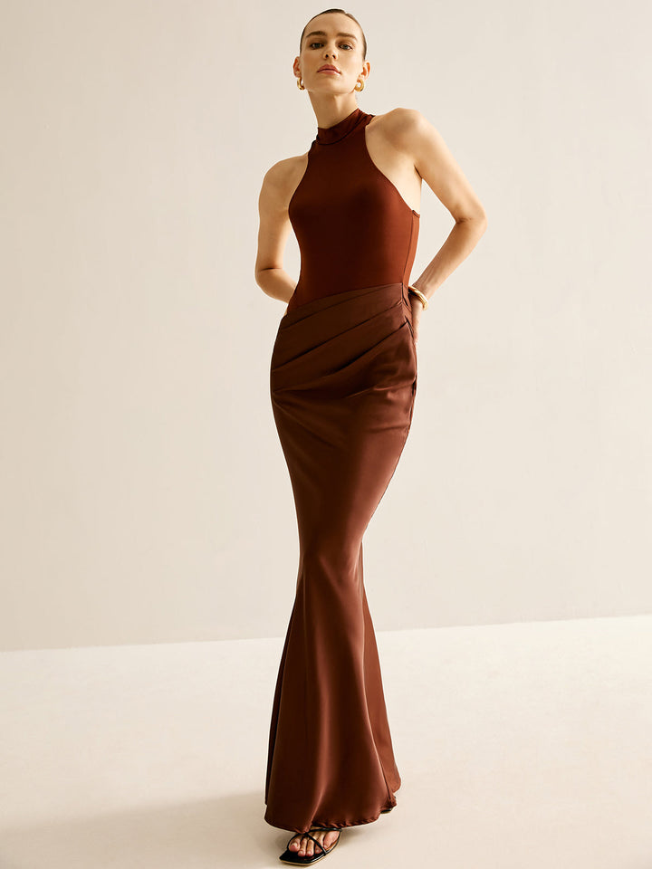 Robe Sexy Ajustée Avec Découpes