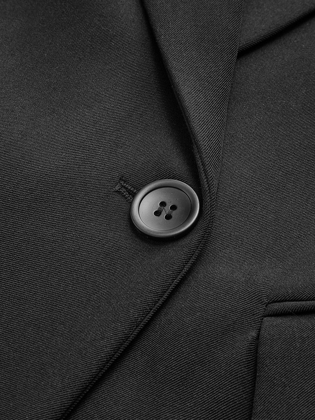 Manteau Blazer à Col Poche