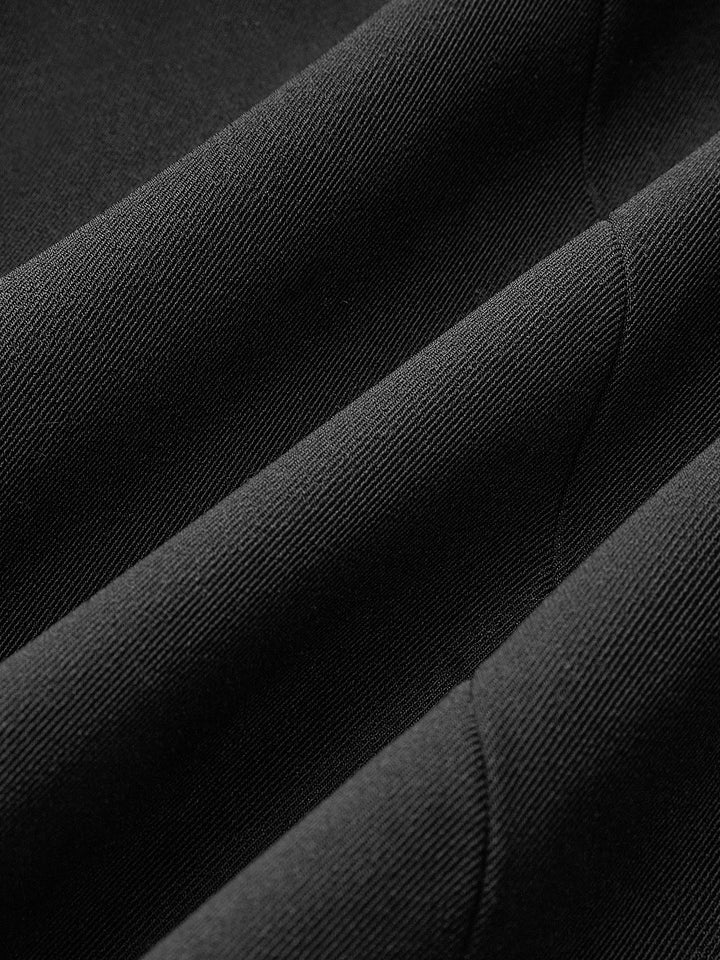 Manteau Blazer à Col Poche