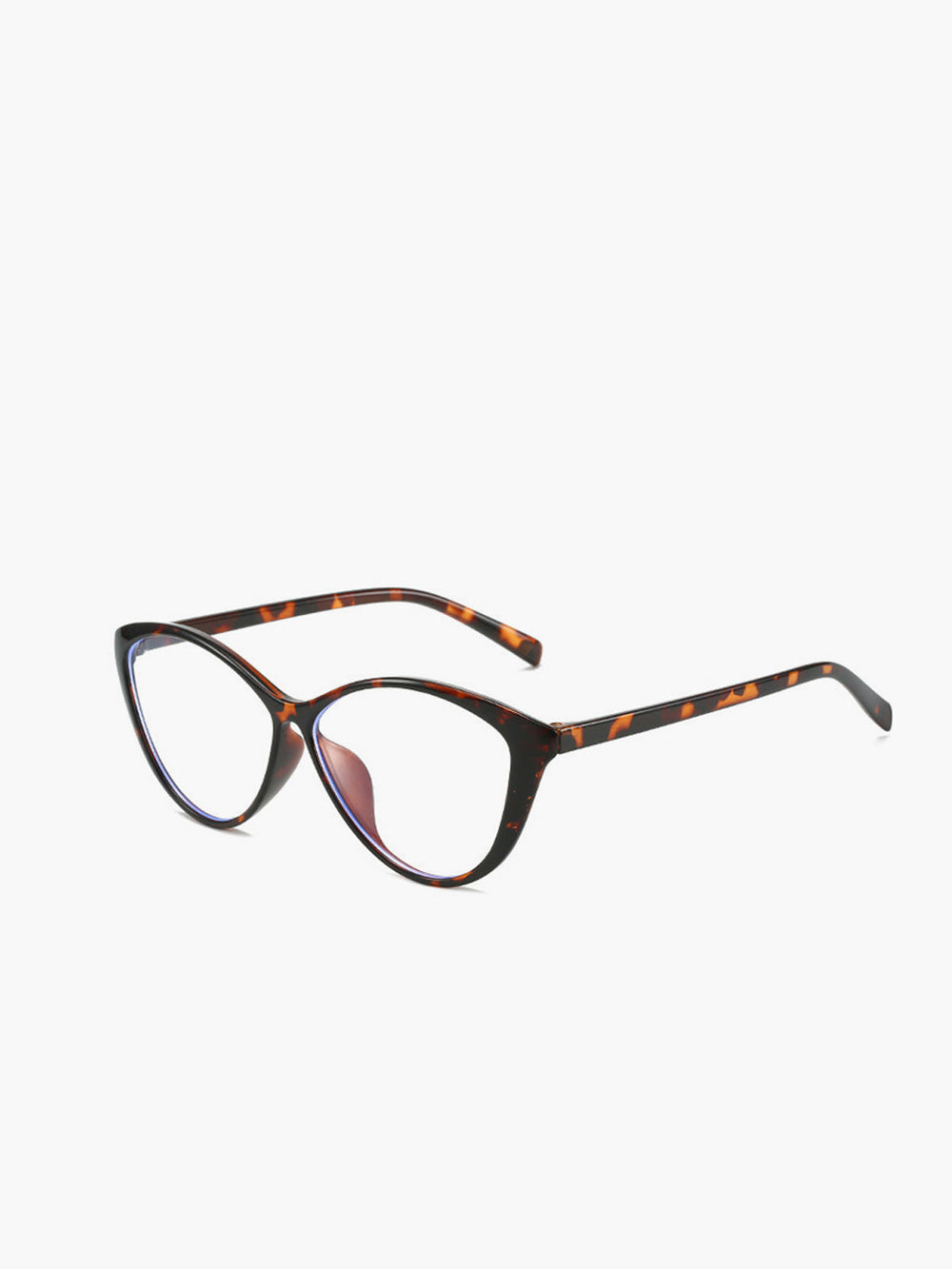 Lunettes Yeux de Chat Motif Léopard Rétro