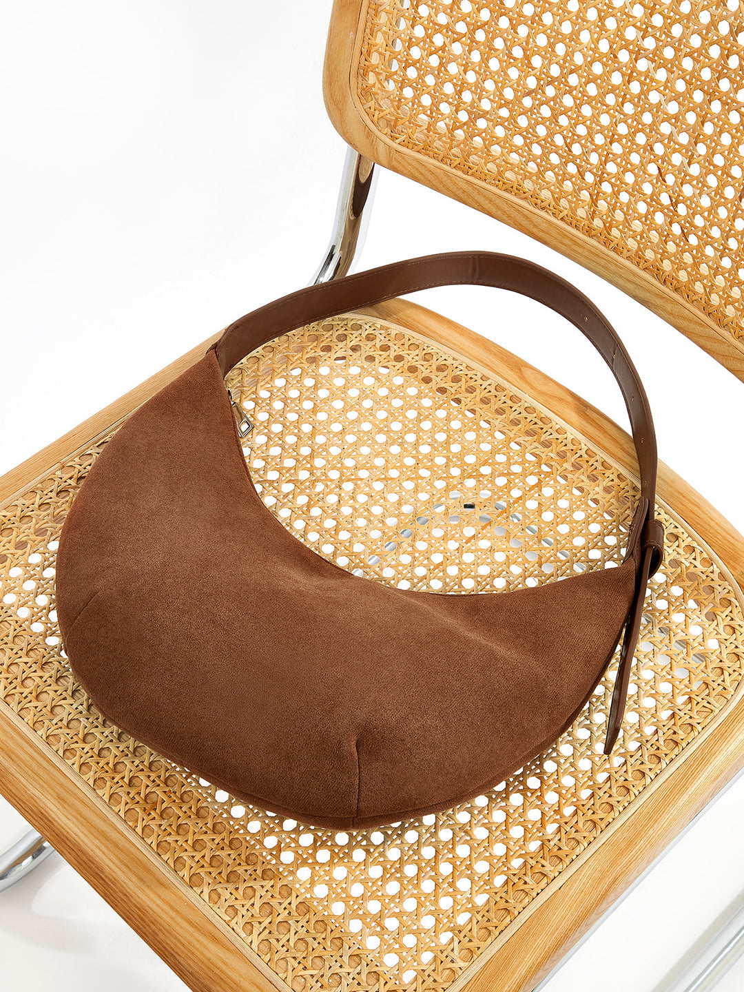 Sac Croissant Souple Vintage
