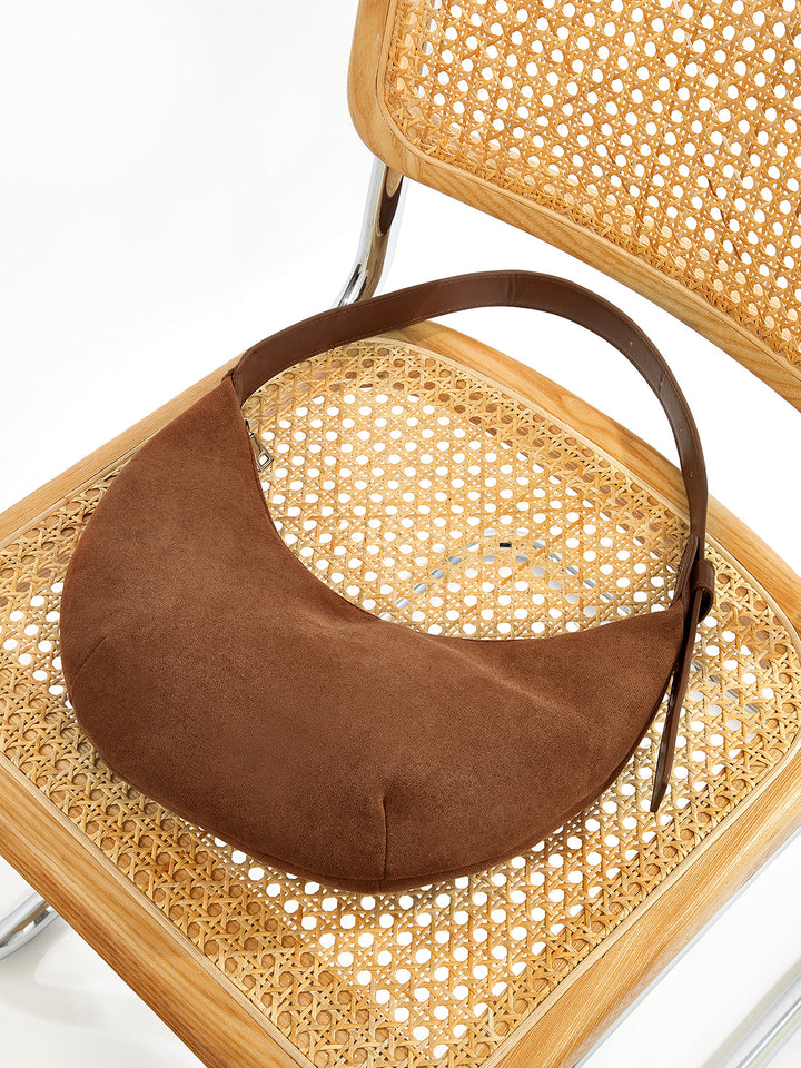 Sac Croissant Souple Vintage