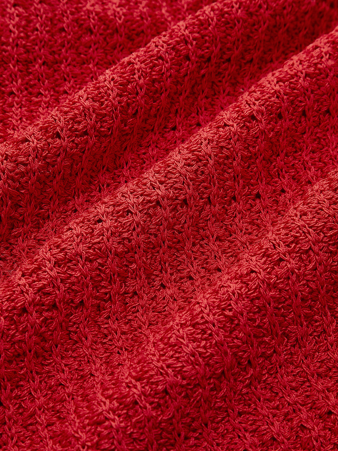 Cardigan à Encolure Festonnée