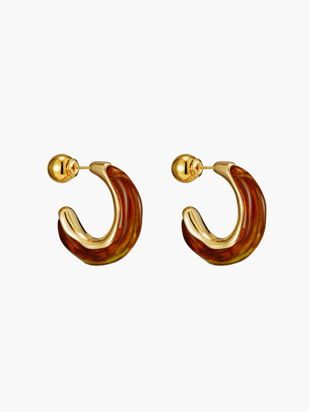 Boucles d'oreilles créoles rétro