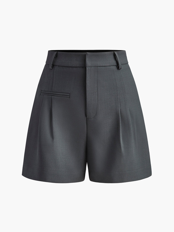 Shorts mi-taille semi-transparents sans ceinture
