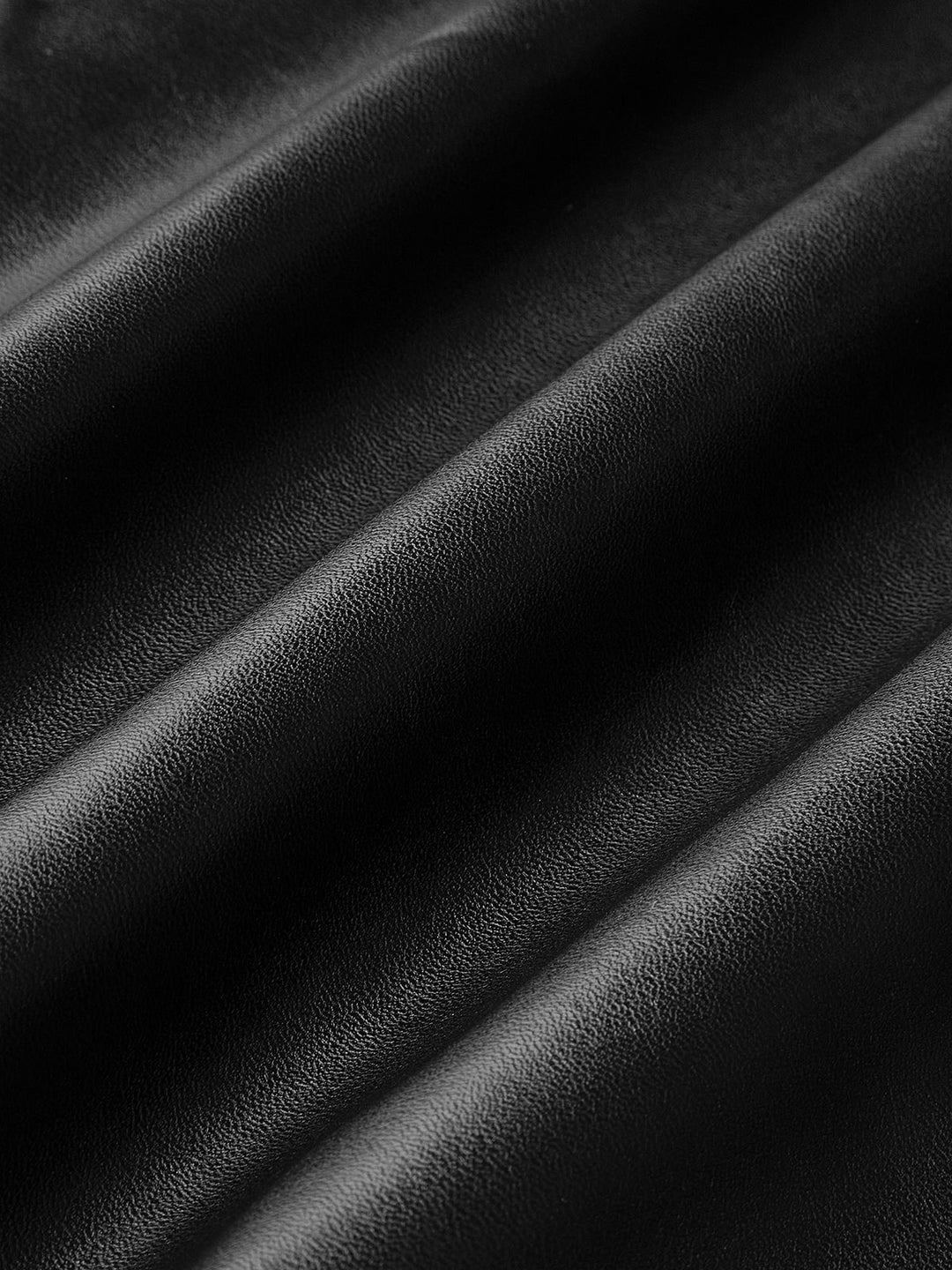 Robe débardeur en similicuir à fente latérale