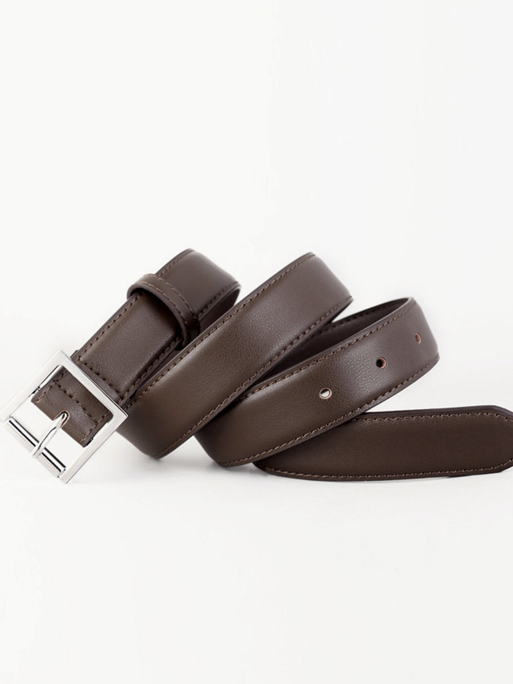 Ceinture à boucle en cuir