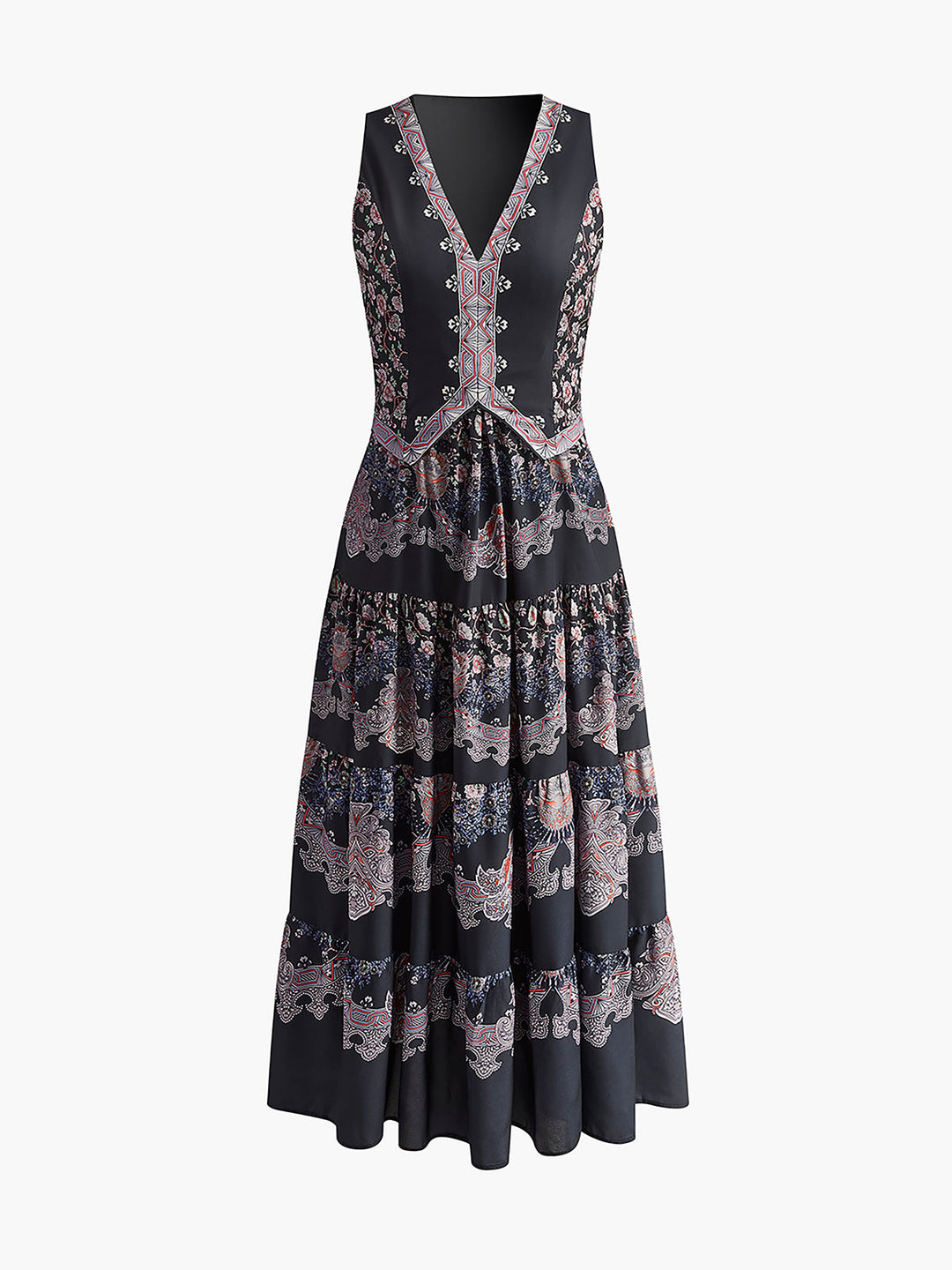 Robe Longue Fleurie "Beheme"