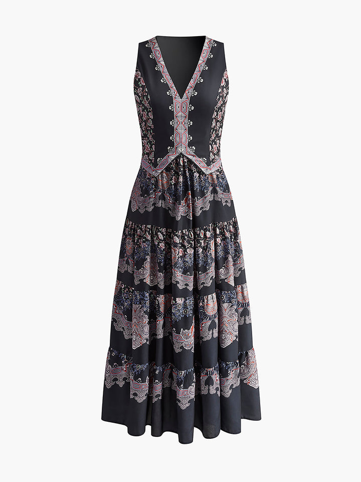 Robe Longue Fleurie "Beheme"