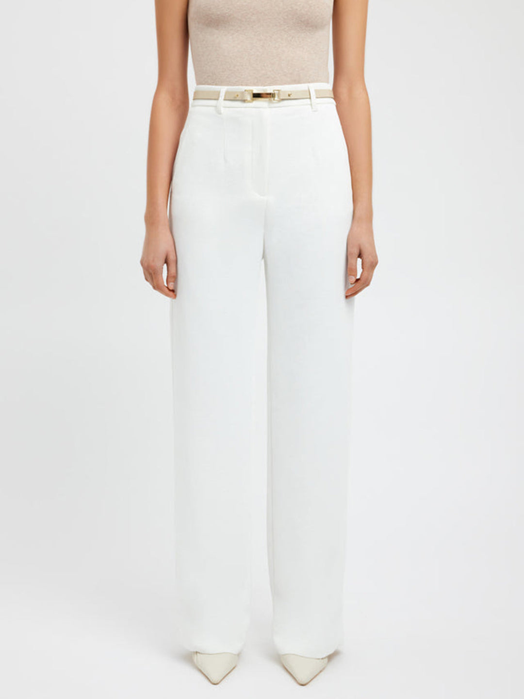 Pantalons Droits à Poches Style Habillé Décontracté