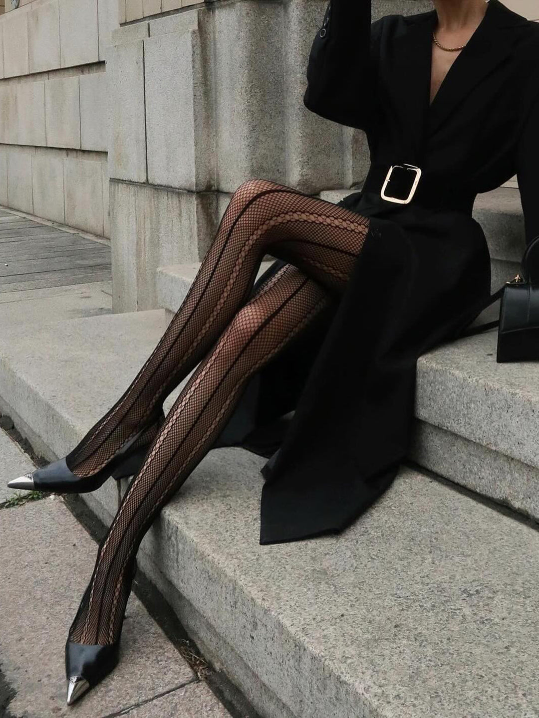 Collants Mi-Doux Texturés Creux