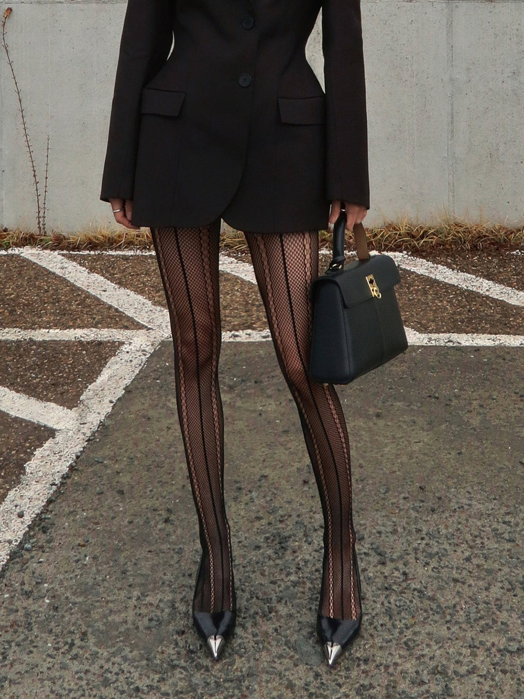 Collants Mi-Doux Texturés Creux