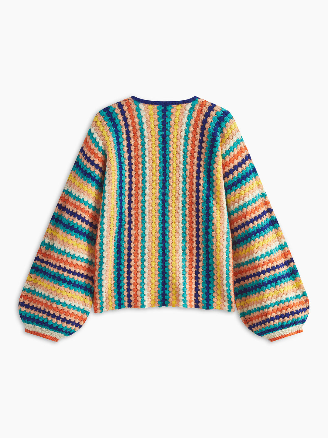 Cardigan Lâche Arc-en-ciel