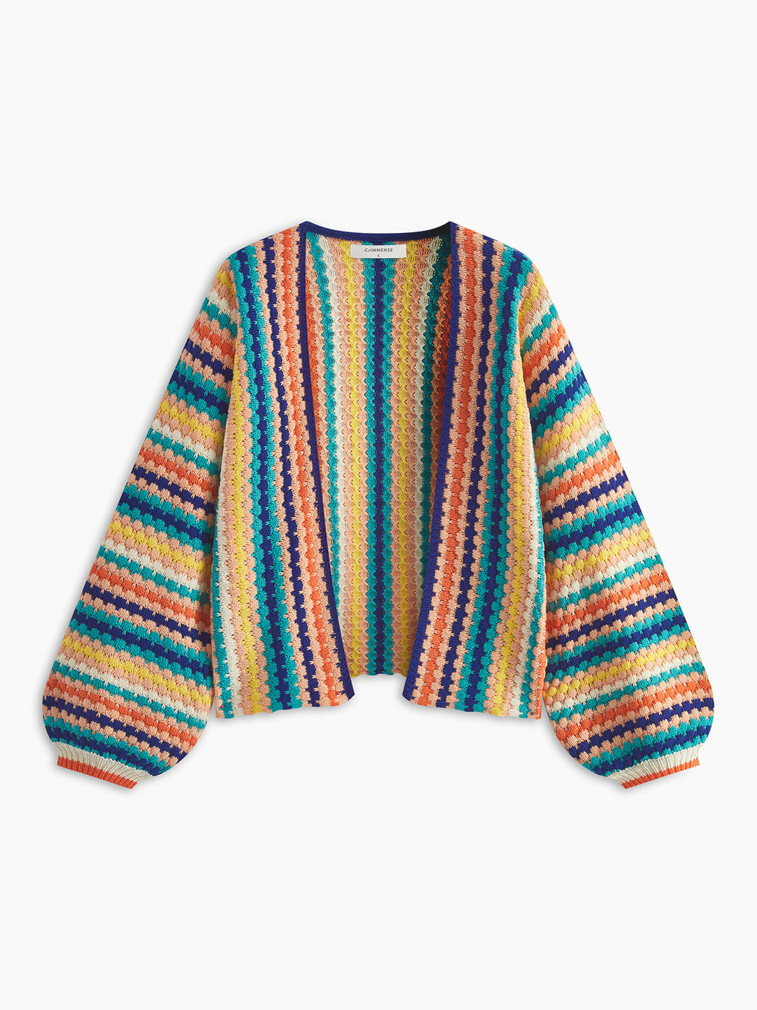 Cardigan Lâche Arc-en-ciel