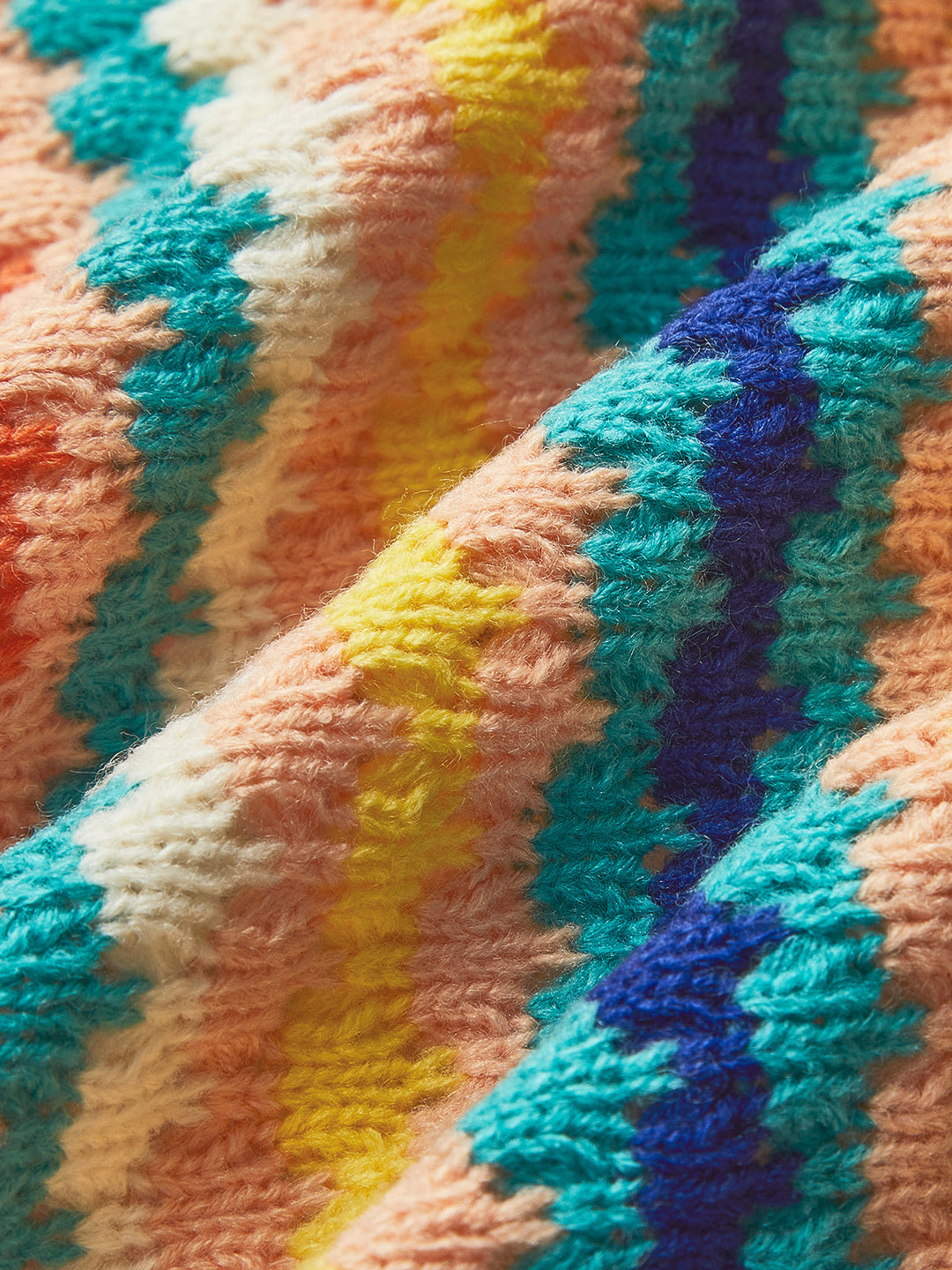 Cardigan Lâche Arc-en-ciel