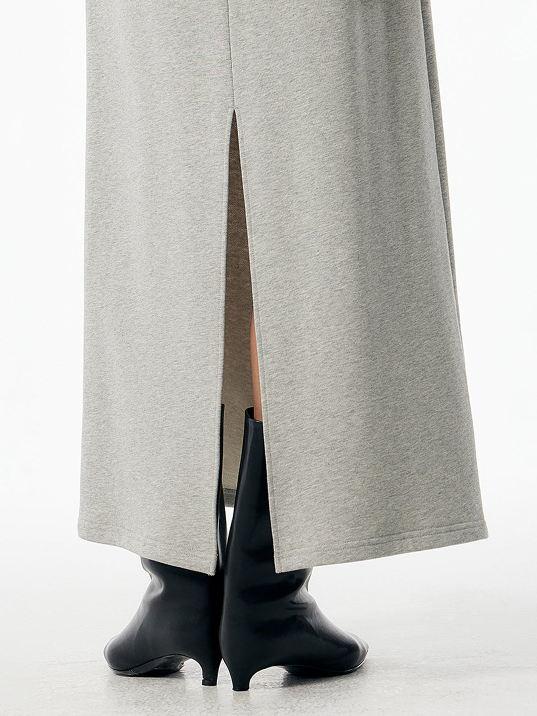 Ensemble jupe à poches asymétriques